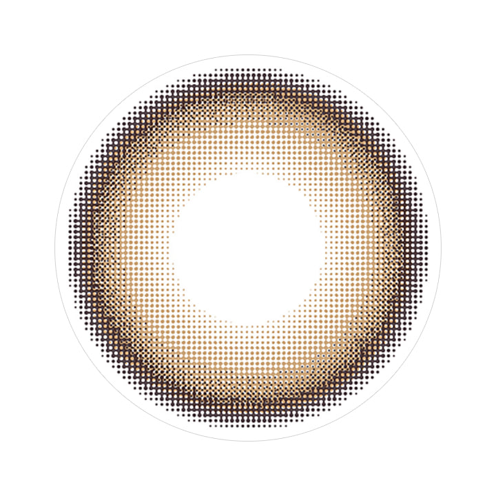 ラテベージュ(Latte Beige)のレンズ写真|シークレットキャンディーマジックワンマンス SECRET CANDYMAGIC 1month 1day カラコン カラーコンタクト