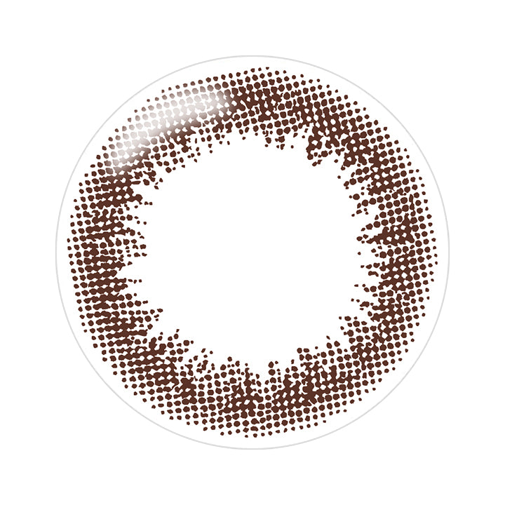ブラウン(Brown)のレンズ写真写真| アーティラルワンデー58%UVM Artiral 1day 58%UVM 1day カラコン カラーコンタクト