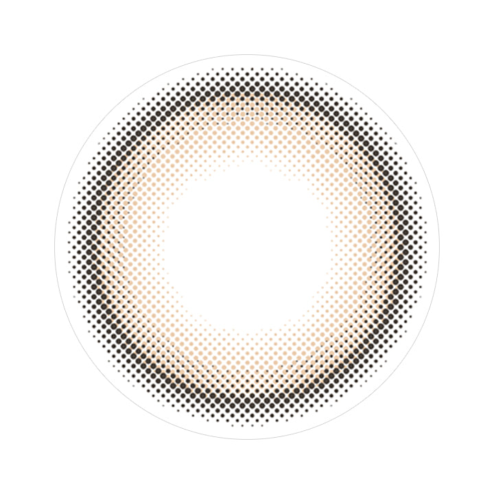 満月パンケーキのレンズ写真|ビュームワンデー Viewm 1day カラコン カラーコンタクト