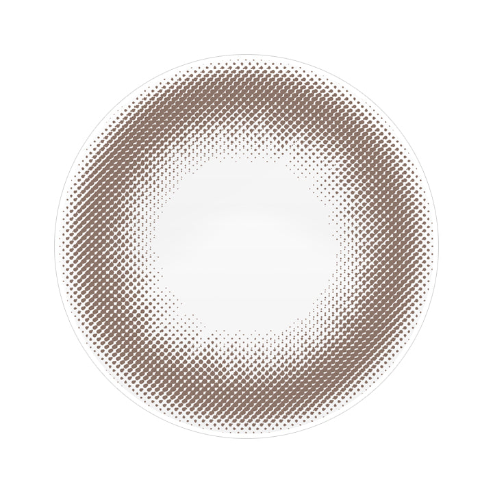 優花ブラウン(Yuka Brown)のレンズ写真|カイカ Kaica カラコン カラーコンタクト