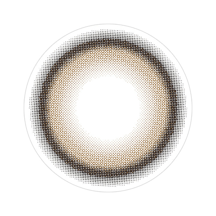 チェリッシュブラウン(Cherish Brown)のレンズ画像 | モラクワンデー Molak 1day カラコン カラーコンタクト