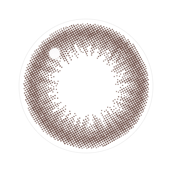 レヴィア ワンデー サークル(ReVIA 1DAY CIRCLE) ヌードブラウン