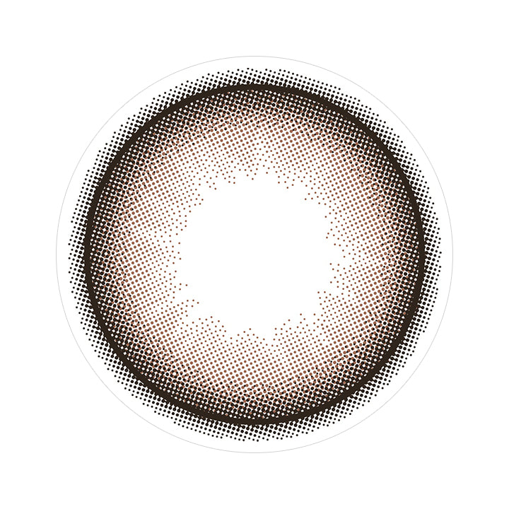 きらゆめブラウン(KIRAYUME BROWN)のレンズ画像 | シャプン Chapun 1day カラコン カラーコンタクト