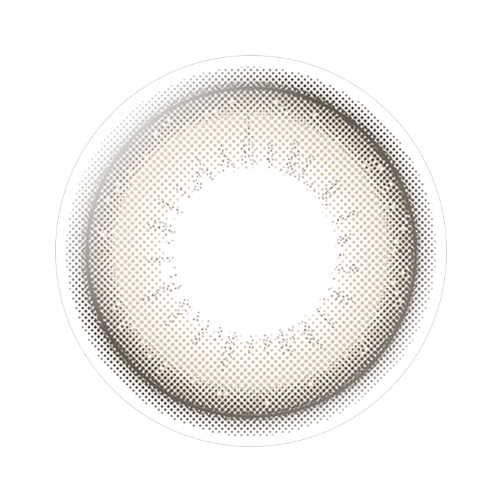 パールベージュ(Pearl Beige)のレンズ写真|エバーカラーワンデーナチュラル EverColor1day Natural カラコン カラーコンタクト