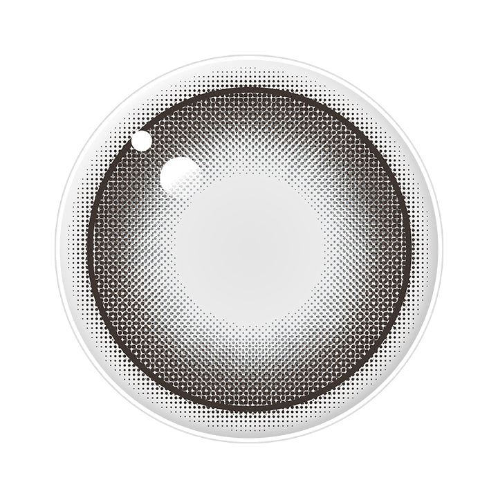 コラットグレー(Korat Gray)のレンズ画像 | アンヴィシリコーンハイドロゲルワンデー envie Silicone Hydrogel 1day カラコン カラーコンタクト