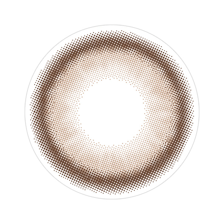 トリコベージュ(Trico Beige)のレンズ画像 | トリコニナル Toriconinaru 1day カラコン カラーコンタクト