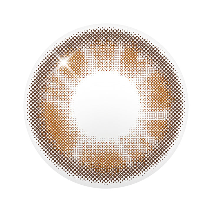 ドールチョコ(Doll Choco)のレンズ画像 | クラセスト Qrsessed 1day カラコン カラーコンタクト