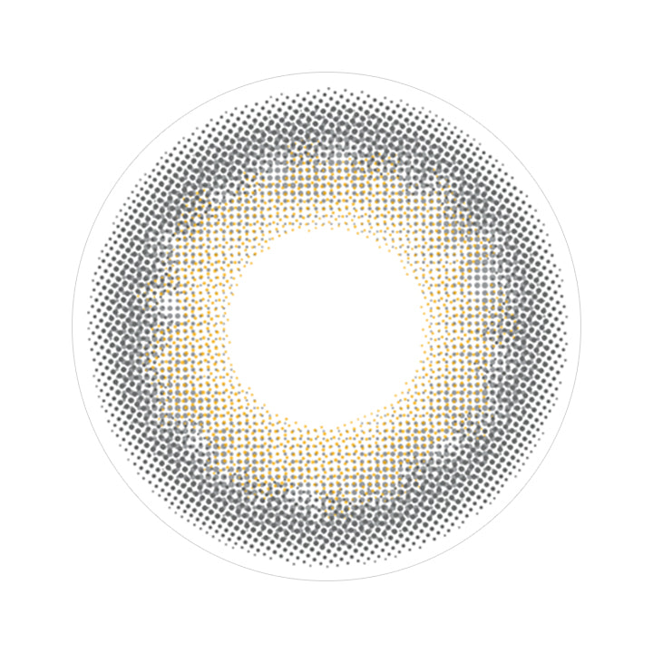 クリアグレー(Clear Gray)のレンズ写真|シークレットキャンディーマジックワンマンス SECRET CANDYMAGIC 1month 1day カラコン カラーコンタクト