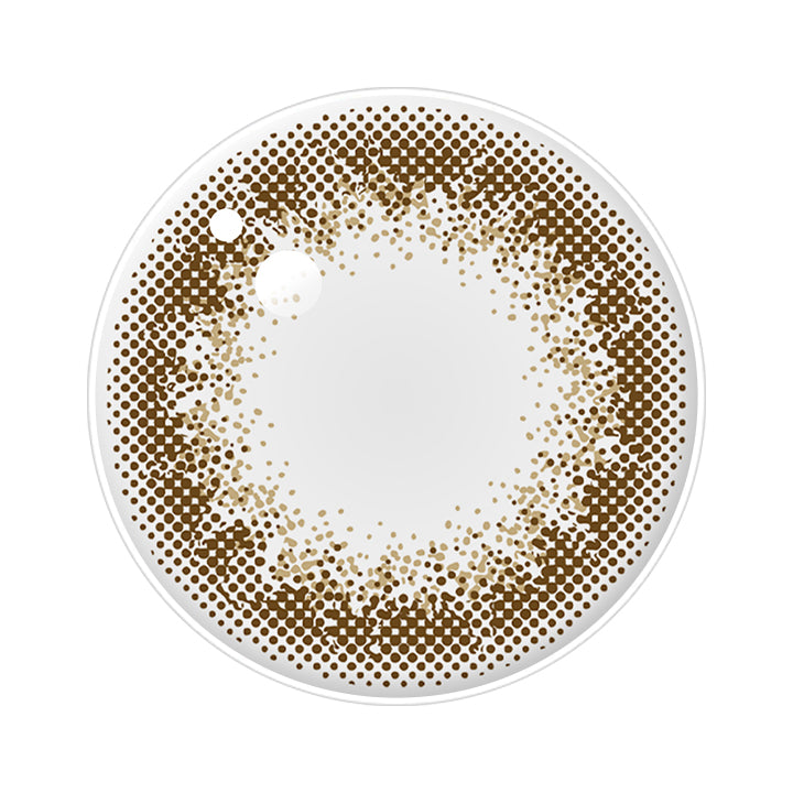 クラシックアンバー(Classic Amber)のレンズ画像 | アンヴィ envie 1day カラコン カラーコンタクト