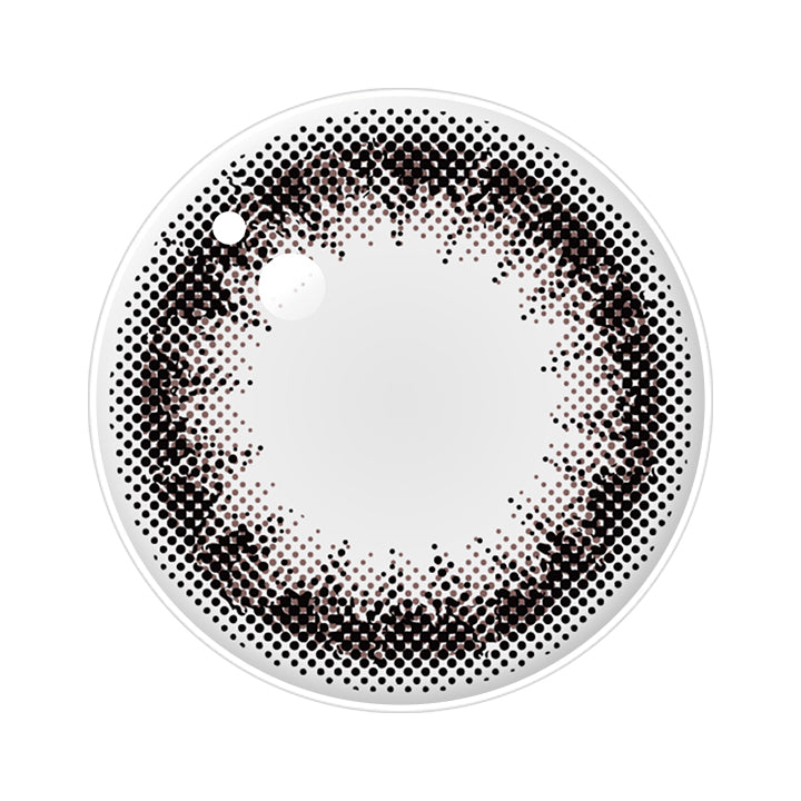 プラムブラック(Plum Black)のレンズ画像 | アンヴィ envie 1day カラコン カラーコンタクト