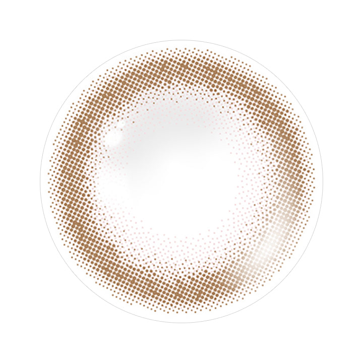 チークベージュ(Cheeck Beige)のレンズ写真| (チェリッタ) (Cheritta) 1day カラコン カラーコンタクト