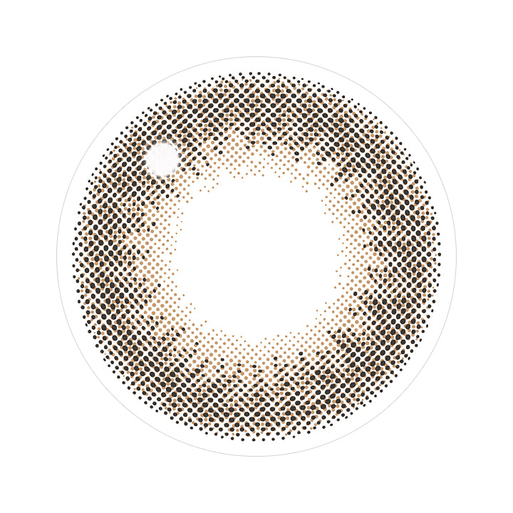 シアーセーブル(Sheer Sable)のレンズ画像 | レヴィア ワンデー カラー ReVIA 1DAY COLOR カラコン カラーコンタクト