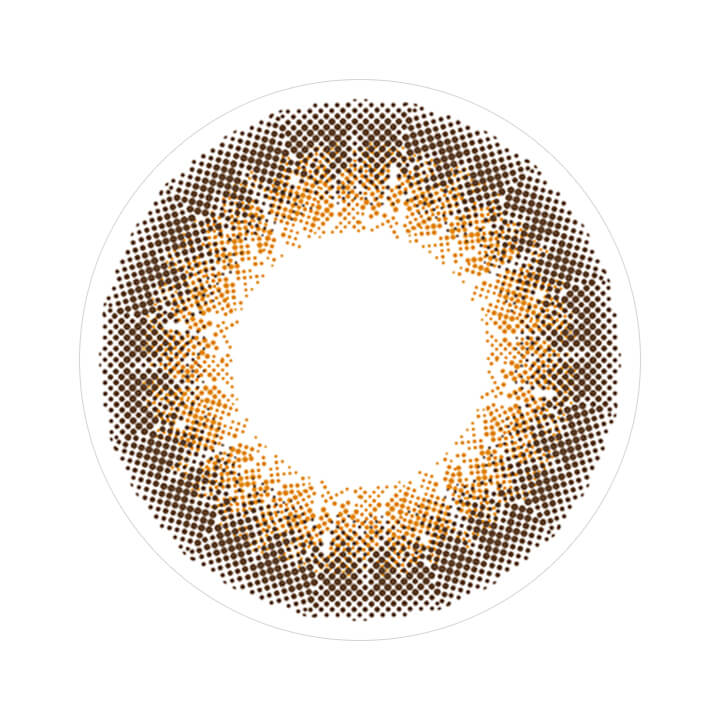 レディショコラのレンズ写真|ビュームワンデー Viewm 1day カラコン カラーコンタクト