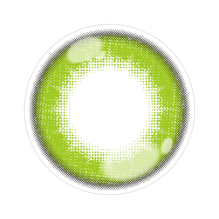 キウイシロップ(kiwi syrup)のレンズ画像| パピーラワンデーシロップ Puppilla 1Day Syrup カラコン カラーコンタクト