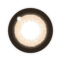 シークレットキャンディーマジックトーリックワンデー(SECRET CANDYMAGIC TORIC 1day) 【乱視用:乱視度数:-0.75D 乱視軸:180°】NO.3 ブラウン