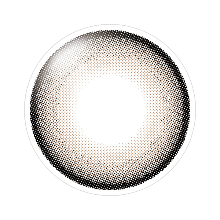 ドッキングレージュ ホソ(Dokkin Greige Hoso)のレンズ画像 | フェアリーラボワンデー FAIRY LABO 1Day カラコン カラーコンタクト