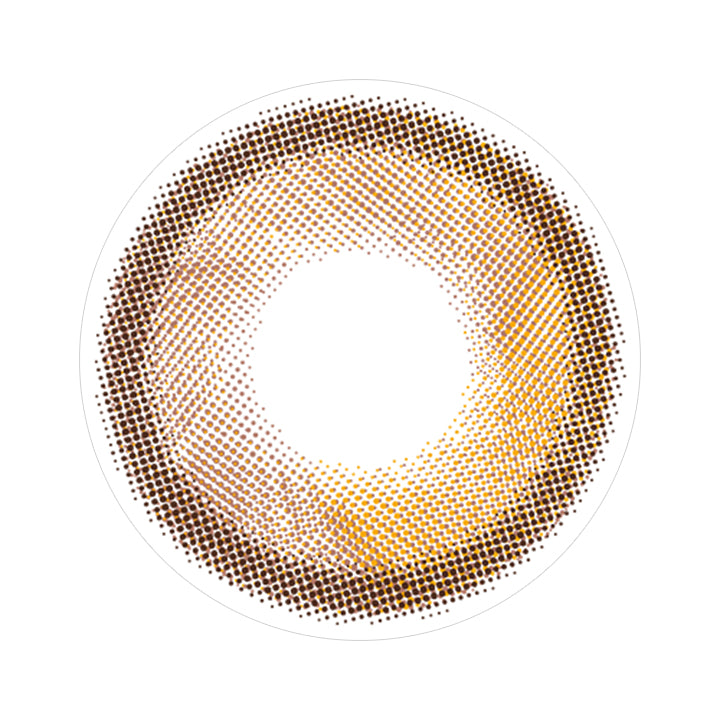 エクリンブラウン(Eccrine Brown)のレンズ写真|フェレーヌ ferenne カラコン カラーコンタクト