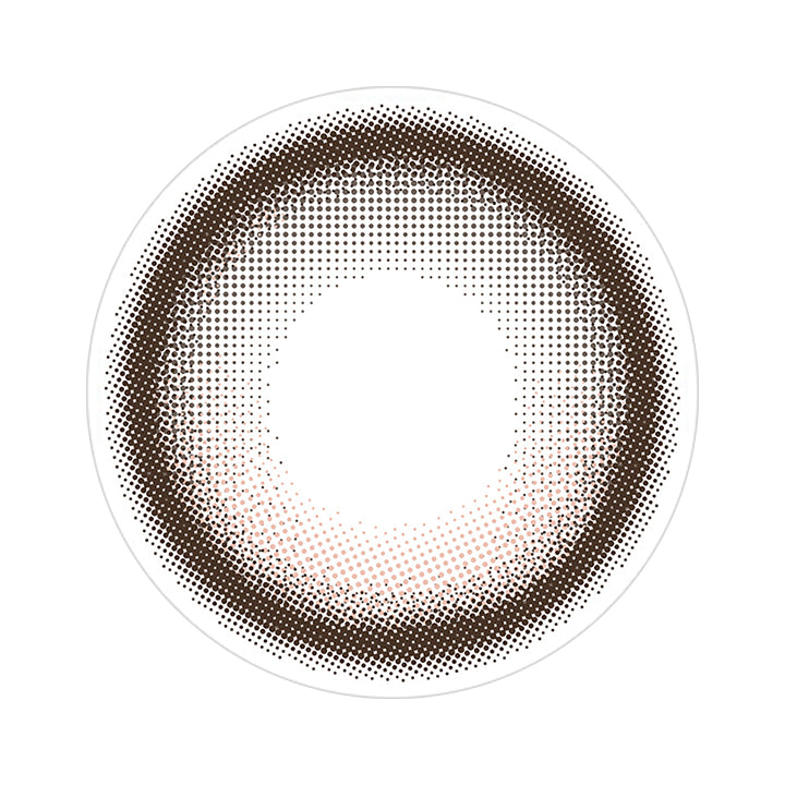 シリアルベージュ(CEREAL BEIGE)のレンズ写真| リアリア RIARIA 1day カラコン カラーコンタクト