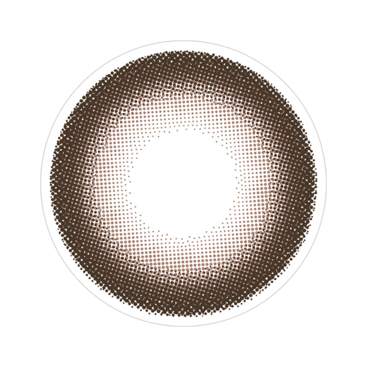 マリアージュブラウン(Mariage Brown)のレンズ画像 | マジェットリラックス Majette Relax 1day カラコン カラーコンタクト