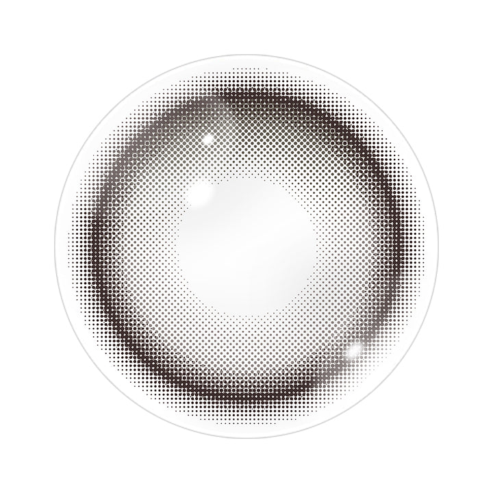 グラセグレー(Glace Gray)のレンズ画像 | ミフェ Mifee 1day カラコン カラーコンタクト