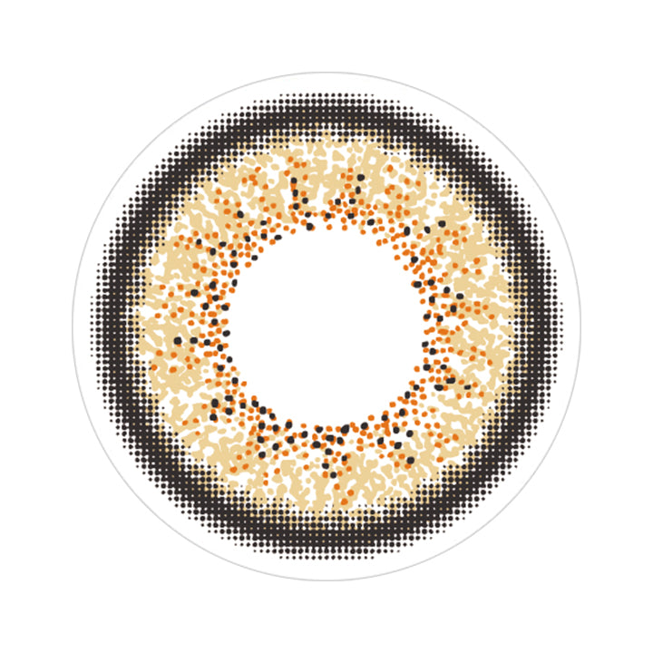 アッシュブラウン(Ash Brown)のレンズ画像 | トゥインクルアイズワンデー Twinkle Eyes 1day カラコン カラーコンタクト