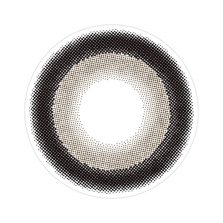 ロイヤルモカ(Royal Mocha)のレンズ画像 | ミシュー michou 1day カラコン カラーコンタクト