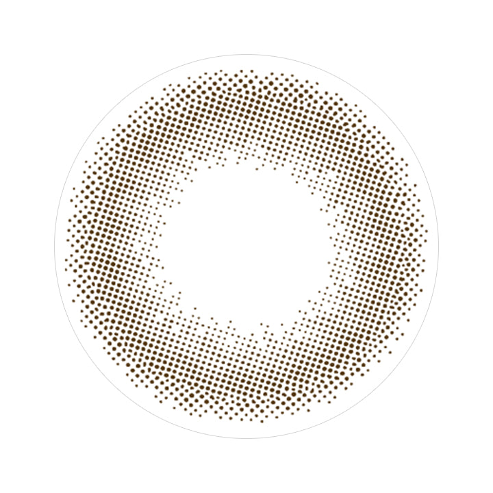 ムースブラウンのレンズ画像|レヴィアサークルワンマンス(ReVIA CIRCLE 1MONTH)コンタクトレンズ