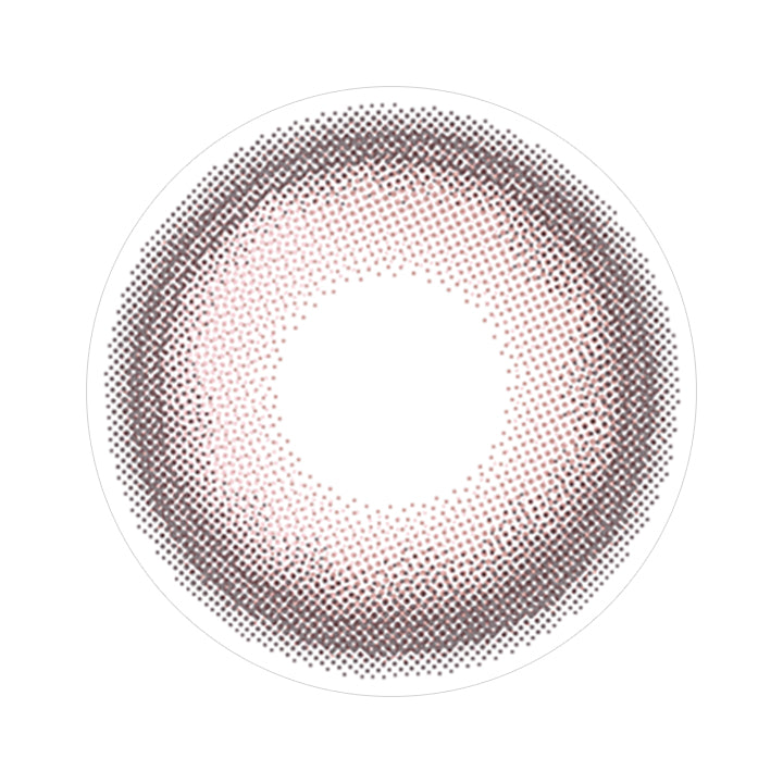 ローズベージュのレンズ画像|エンジェルカラーバンビシリーズワンデー(Angelcolor Bambi Series 1day)ワンデーコンタクトレンズ