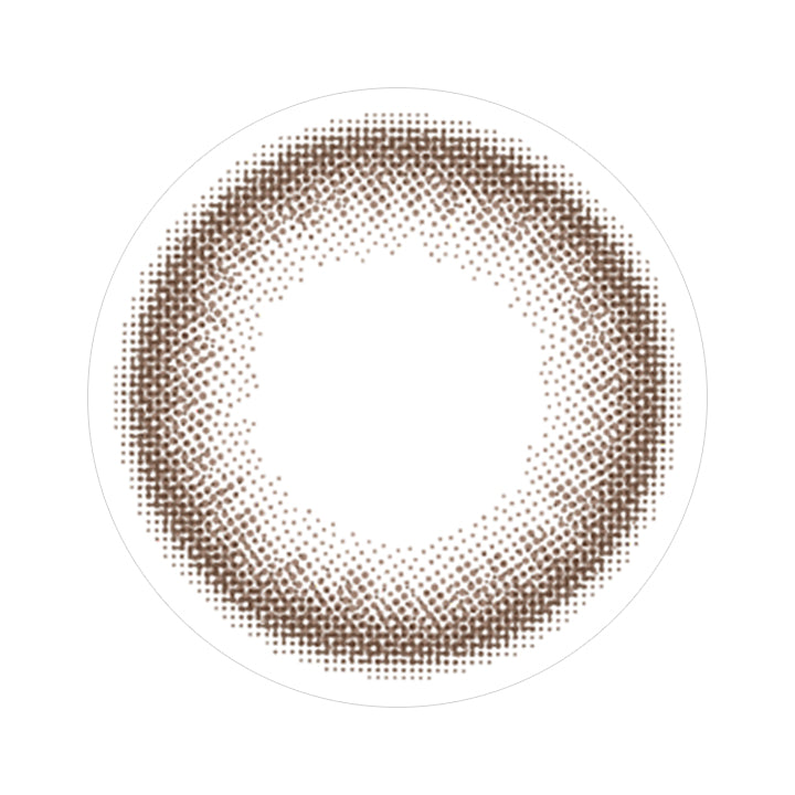 チョコブラウンのレンズ画像|チューズミー(chu's me)ワンデーコンタクトレンズ