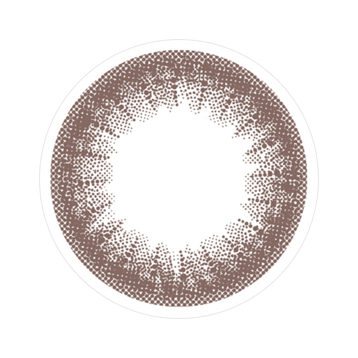 スリークブラウンのレンズ画像|アイジェニック バイ エバーカラー(EYE GENIC by Ever Color)コンタクトレンズ