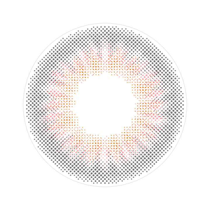 ピーチクラッシュのレンズ画像|モラクワンマンス(MOLAK 1month)マンスリーコンタクトレンズ