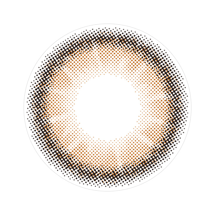 ダズルベージュのレンズ画像|モラクワンデー(MOLAK 1day)ワンデーコンタクトレンズ