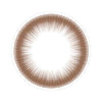 レヴィアワンマンスサークル(ReVIA 1MONTH CIRCLE) 度なし ブラウン