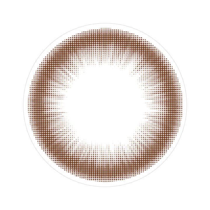 ブラウンのレンズ画像|レヴィアサークルワンマンス(ReVIA CIRCLE 1MONTH)コンタクトレンズ