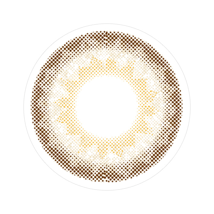 リュクスベージュのレンズ画像|アイジェニック バイ エバーカラー(EYE GENIC by Ever Color)コンタクトレンズ