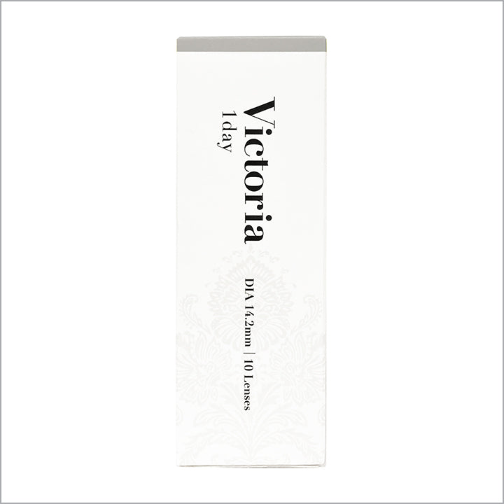 ダスティグレーのパッケージ画像|ヴィクトリアワンデー(Victoria 1day)コンタクトレンズ