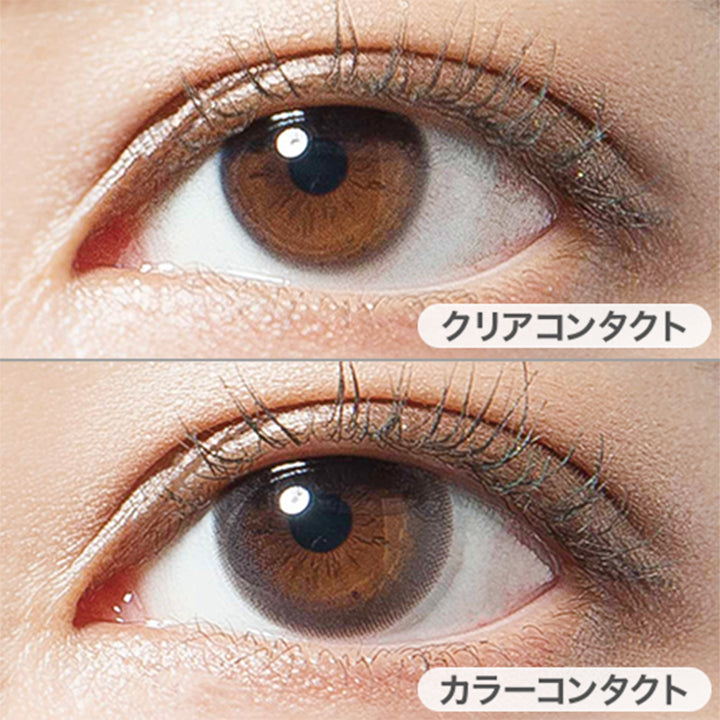 カシスシャーベット(Cassis Sherbet)の装用写真|デコラティブアイズヴェール DECORATIVE EYES VEIL 1day ワンデーコンタクトレンズ