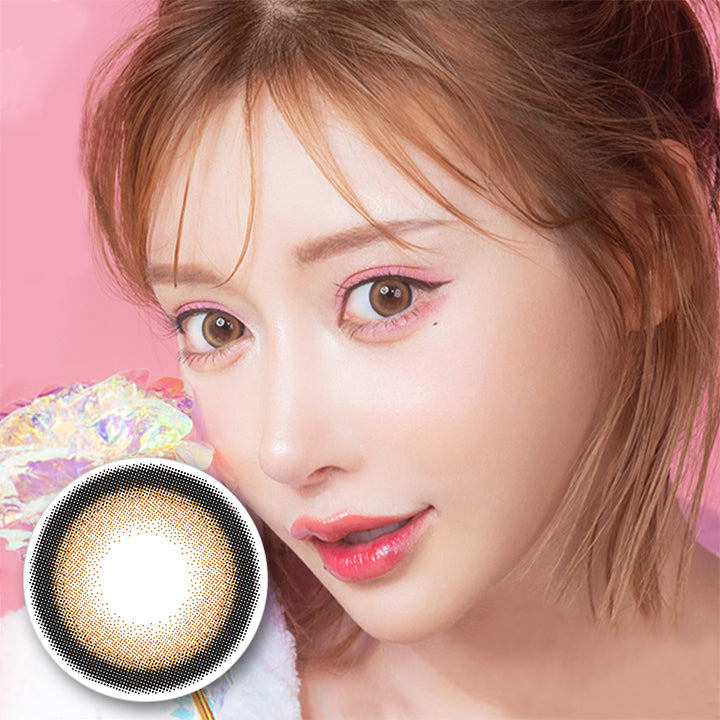 フルーリーバイカラーズ(Flurry by colors) リングオレンジブラウン(もふもふハムスター)