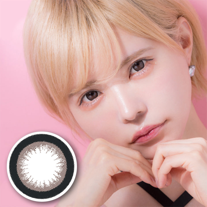 エンジェルカラーバンビシリーズワンデー(Angelcolor Bambi Series 1day) 10枚 アーモンド