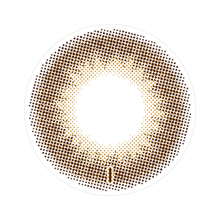 【乱視用:乱視度数:-0.75D】デートトパーズのレンズ画像|TOPARDS TORIC(トパーズトーリック)コンタクトレンズ