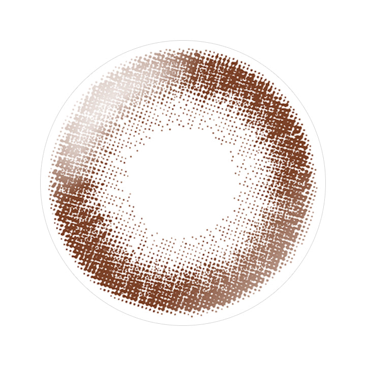 ルーセントブラン(Lucent Brun)のレンズ写真|デコラティブアイズヴェール DECORATIVE EYES VEIL 1day ワンデーコンタクトレンズ