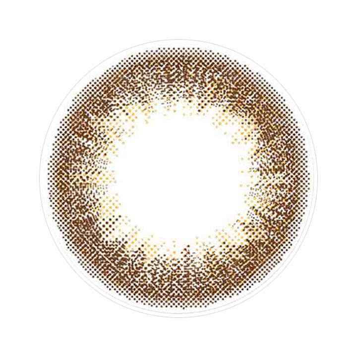 ヌーディーブラウン( Nudy Brown)のレンズ写真|ルミア(LuMia) 14.2 ワンデーコンタクトレンズ