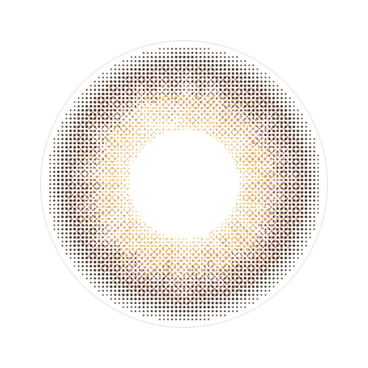 ピンクベージュのレンズ画像|シークレットキャンディーマジックワンデー(SECRET CANDYMAGIC 1day) コンタクトレンズ