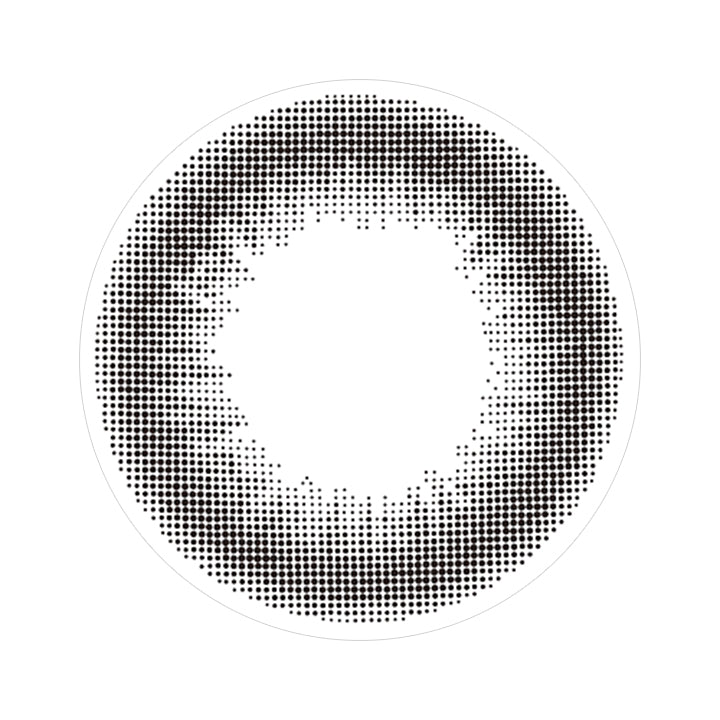 ブラックのレンズ画像|レヴィアワンデーサークル(ReVIA 1DAY CIRCLE) コンタクトレンズ