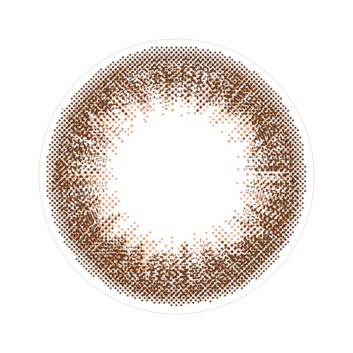 スウィートブラウンのレンズ画像|ルミア(LuMia) 14.5 ワンデーコンタクトレンズ
