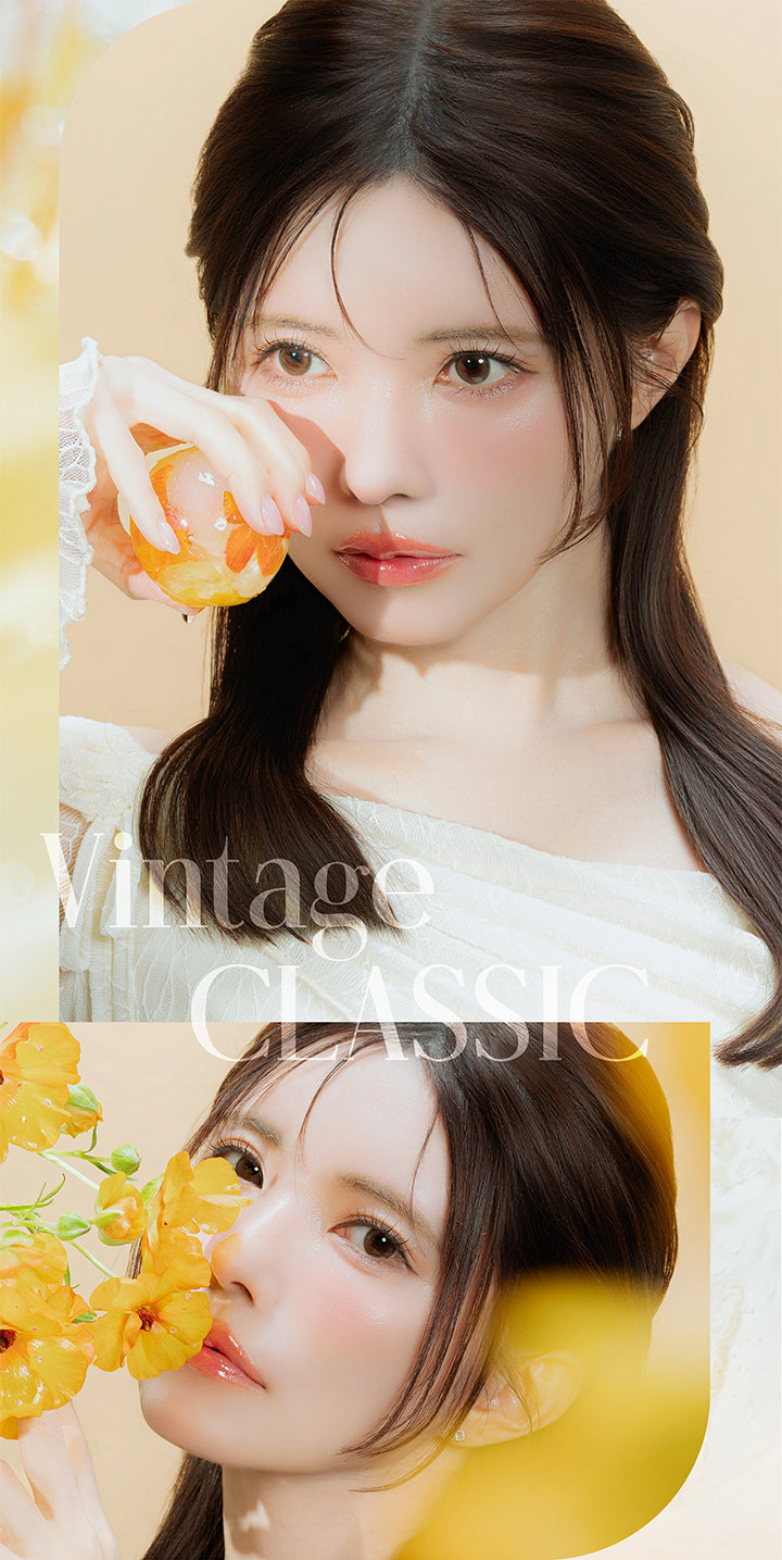 Vintage Classic  | エンジェルカラーバンビシリーズヴィンテージワンデー Angelcolor Bambi Series Vintage 1day カラコン カラーコンタクト
