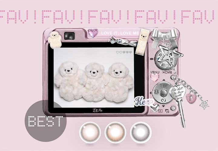 リルミィ(Lilme),Love it, Love me.,lens lock,Fav! Fav! Fav! | リルミィ Lilme 1day カラコン カラーコンタクト
