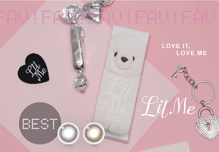 リルミィ(Lilme),Love it, Love me.,lens lock,Fav! Fav! Fav! | リルミィ Lilme 1day カラコン カラーコンタクト
