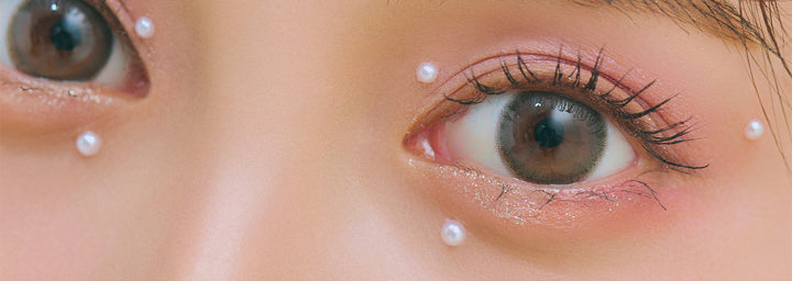 アンドミーシリーズワンデー(AND MEE Series 1day),CHIFFON,シフォン,DIA,14.5mm,GDIA,13.7mm,BC,8.6mm,10枚入,lens color,ダークブラウン,ベージュ|アンドミーシリーズワンデー AND MEE Series 1day カラコン カラーコンタクト