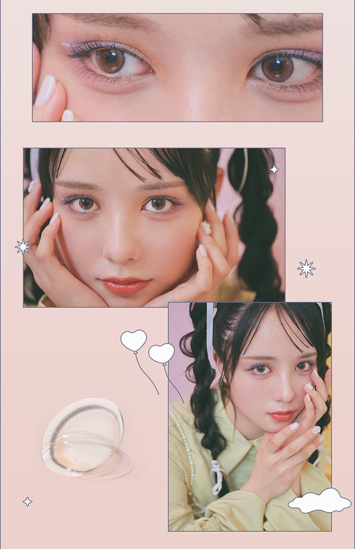 mattle peachの画像 | ロミュ rom'u 1day カラコン カラーコンタクト
